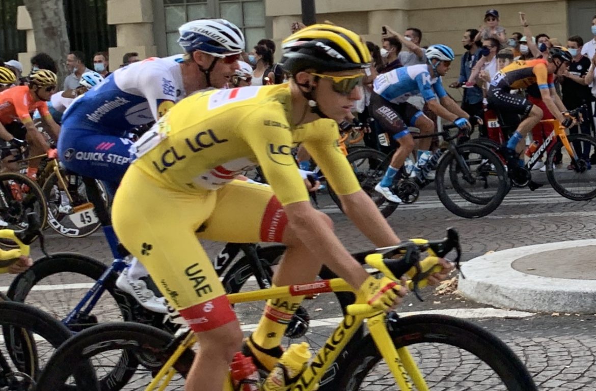 Cavendish i Pogacar w pogoni za Merckxem.